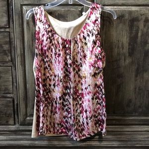 Chico’s sleeveless blouse.